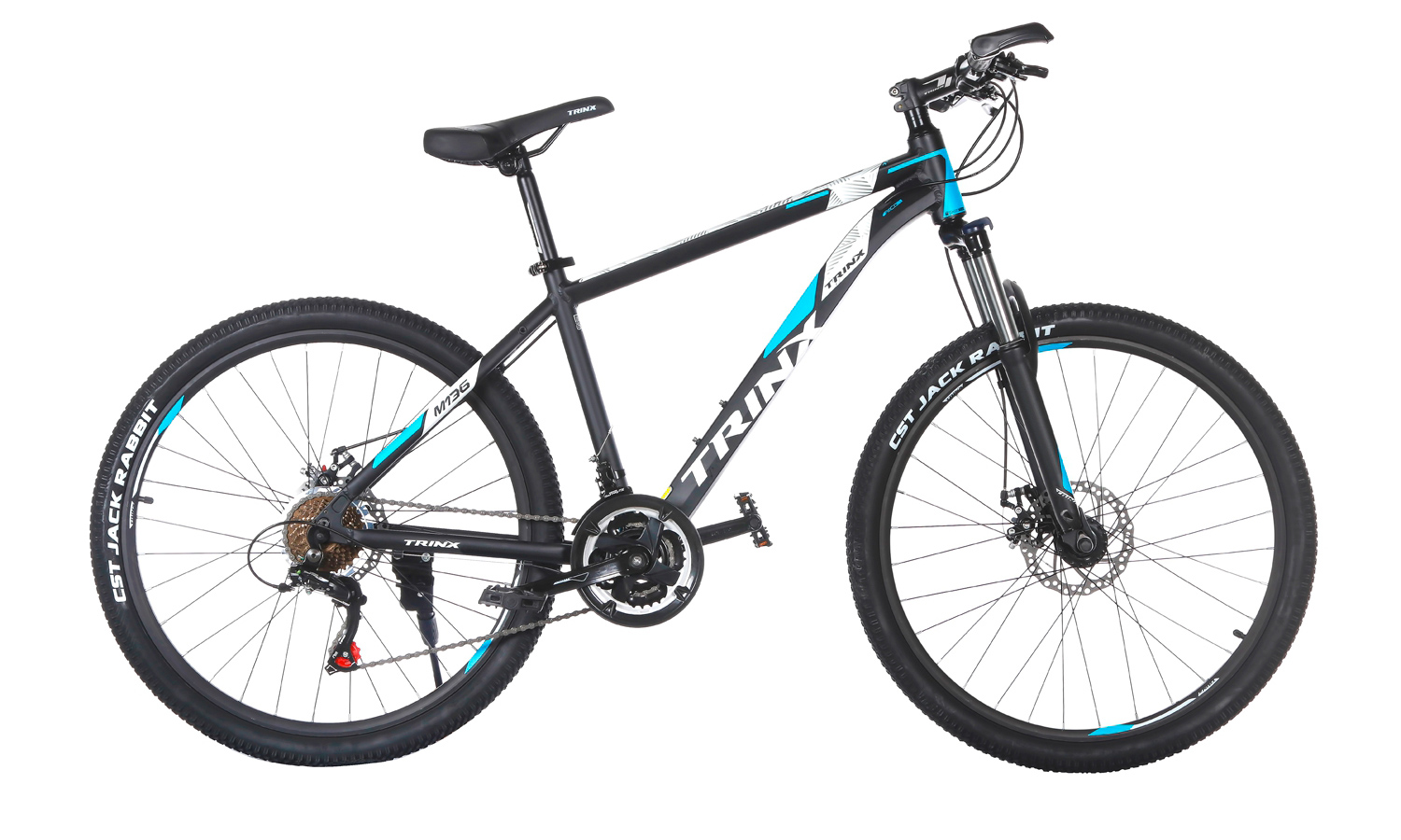 Фотография Велосипед Trinx M136 26" (2019) 2019 Черно-синий